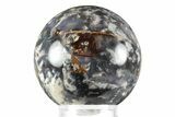 Polished Cosmic Jasper Sphere - Madagascar #241852-1